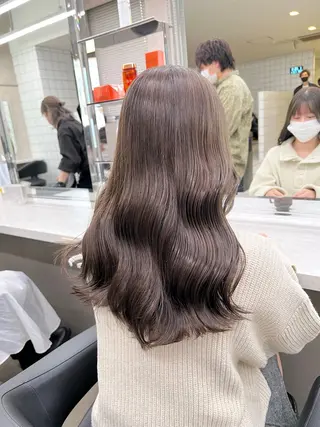 セミロング レイヤー/韓国❣️ 髪質改善/亘紘輝のヘアスタイル