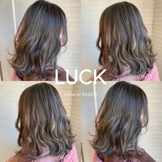 ミディアム 髪質改善 頭身浴/ 中田のヘアスタイル