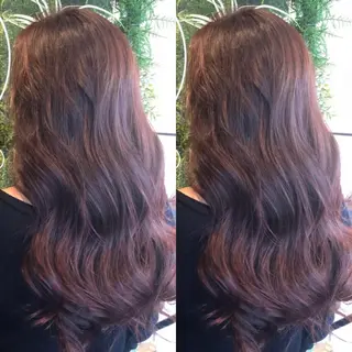 ロング カラー Hanna by W_SALONのヘアスタイル