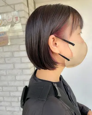 ショート カラー 大人可愛いショート/ 店長/三國屋のヘアスタイル