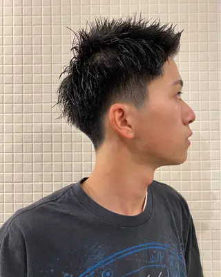 ショート メンズ 7Bridge所属・ハッシュカット 小西貫太のヘアスタイル