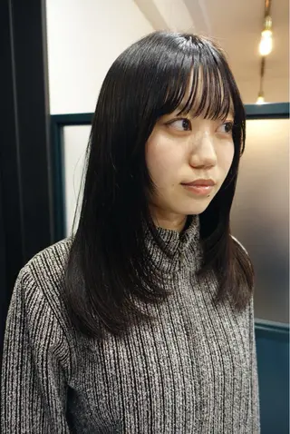 セミロング カラー 暖色/パーマ 🌼クニトウメイのヘアスタイル