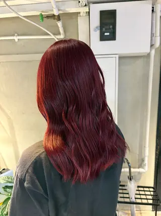 ミディアム 🎀透明感＆艶カラー / Maho🎀のヘアスタイル