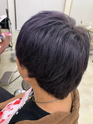 ショート カラー メンズ Rapt.HAIR所属・Rapt.HAIR 中村 知里のヘアスタイル