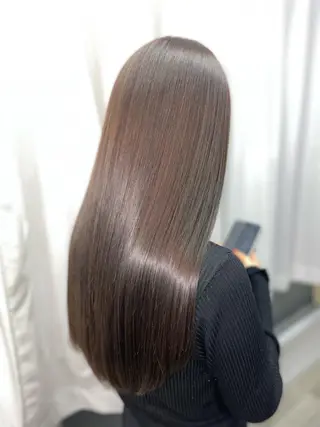 ロング カラー 韓国ヘア🤍髪質改善 🇰🇷AKANEのヘアスタイル