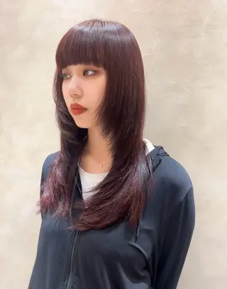 セミロング nao🎀zina 透明感/艶髪のヘアスタイル