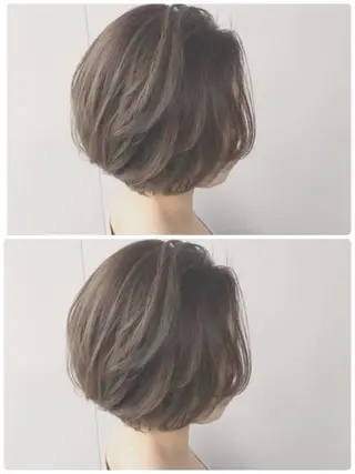 ショート カラー ヘアアレンジ topstylist 芳賀みなみのヘアスタイル