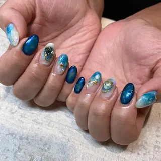 ネイル among アマン所属・lecoa_ kana／amongのネイルデザイン