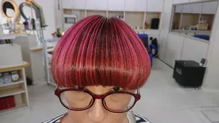 カラー ショート 遠藤 史秋のヘアスタイル