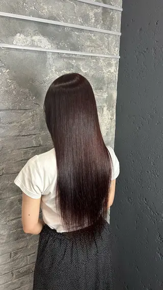 カラー 【縮毛矯正】 募集🦋hina🦋のヘアスタイル