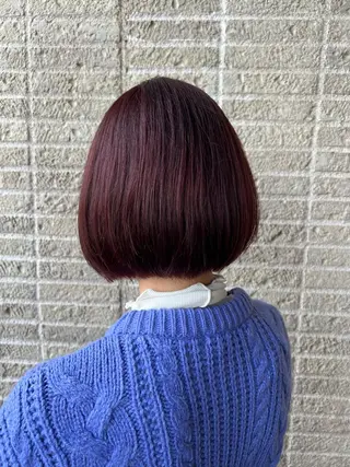 ミディアム カラー ヘアアレンジ 加藤 綾華のヘアスタイル