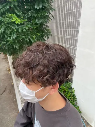 パーマ メンズ 船橋駅南口徒歩5分 キチ/RITSUのヘアスタイル