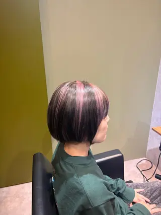 ショート カラー Akko💋 モデル大募集です！のヘアスタイル
