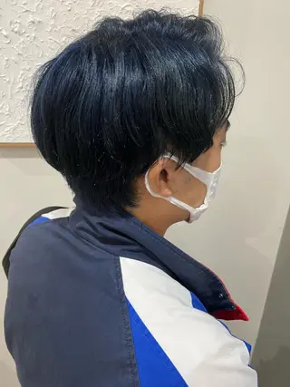 ショート カラー メンズ はる haruのヘアスタイル