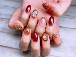 ネイル 高野 梨紗子のネイルデザイン