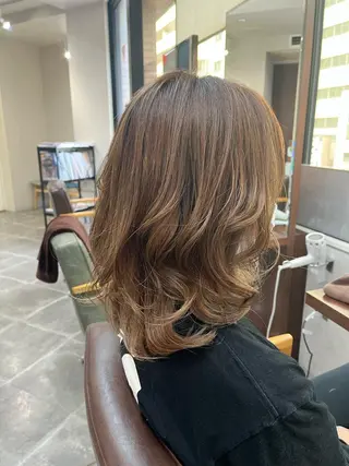 ミディアム 長内  大明のヘアスタイル