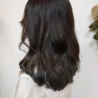 セミロング 後藤 千絵のヘアスタイル