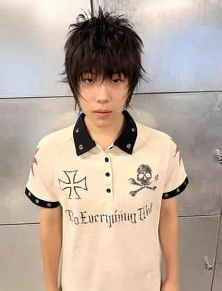 メンズ デザインカラー⭐︎★ 🐆hyoma🐆のヘアスタイル