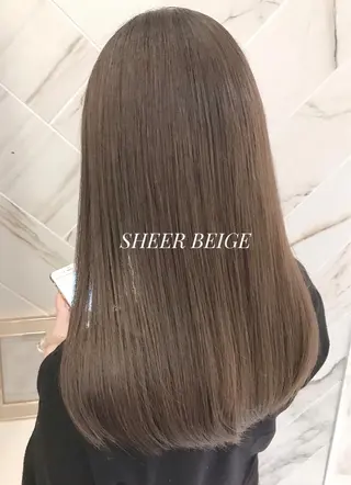 セミロング カラー ヘアアレンジ ✨似合うのその先へ✨ 田中延和のヘアスタイル