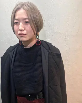 ショート カラー パーマ 🧼柴田 健太郎🧼のヘアスタイル