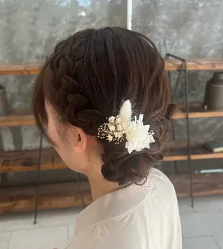 ヘアアレンジ feel Rising所属・榊田 怜奈のヘアスタイル