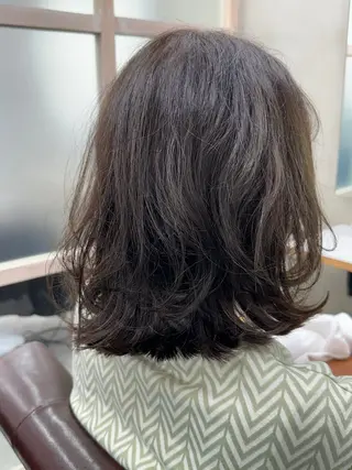 ミディアム 新宿 /髪質改善/ 縮毛矯正/ヒュウガのヘアスタイル