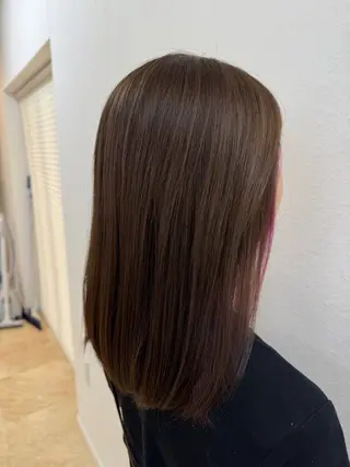 ミディアム リトル・サイエンティスト所属・一宮/縮毛矯正/ 内野優紀のヘアスタイル