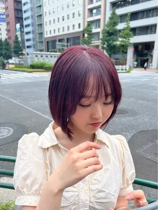 カラー air横浜所属・野田 千祐のヘアスタイル