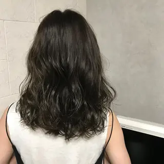 セミロング カラー 🟤TAP🟤 木曳野　金沢店のヘアスタイル