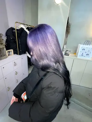 ロング カラー qulim所属・qulim【クリム】 /ハイトーン/海音のヘアスタイル