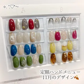 ネイル アネラ もか.⋆𝜗𝜚のネイルデザイン