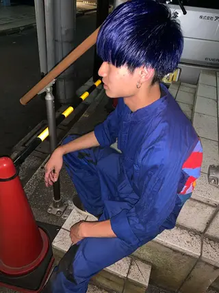 ショート カラー メンズ ピンクベージュ/新潟 万代/高橋桃葉🍑のヘアスタイル