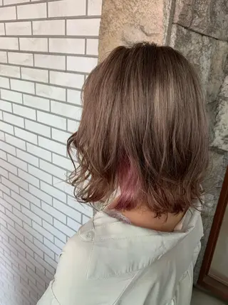 ショート カラー オージュアソムリエ DAIKI⭐️のヘアスタイル
