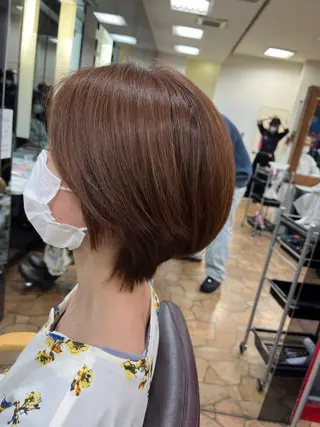 ショート ✨ショート/ボブ 縮毛矯正✨アキラのヘアスタイル
