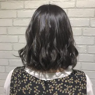 ミディアム 🪻花屋併設🪻秀島 有紀のヘアスタイル