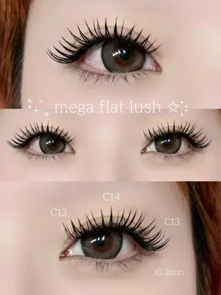 マツエク・マツパ sol cocoroのマツエク・マツパデザイン