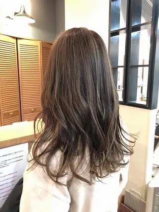 セミロング カラー OPShair　ANELLO所属・ショート/ボブ/ メンズ/縮毛矯正のヘアスタイル