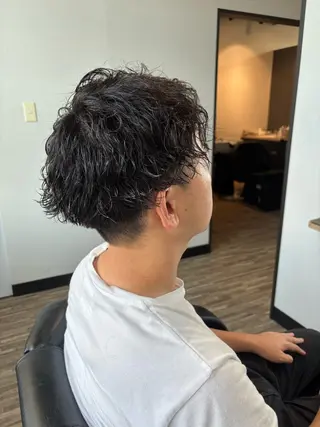 ショート パーマ メンズ HAIRAtelierLibre所属・高橋 怜玖のヘアスタイル