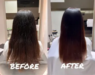 ミディアム パーマ 👑松山ストレート/ メンズヘア/龍仁👑のヘアスタイル