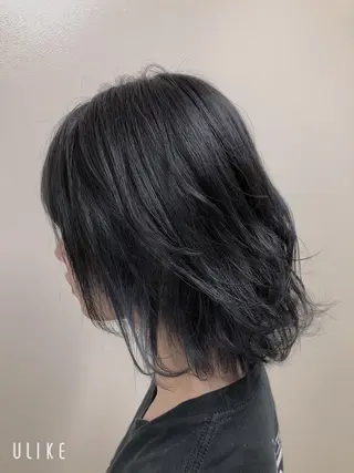 ミディアム カラー AI 高田馬場店のヘアスタイル