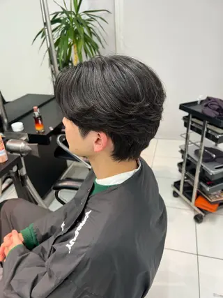パーマ メンズ ハッタ ミクのヘアスタイル