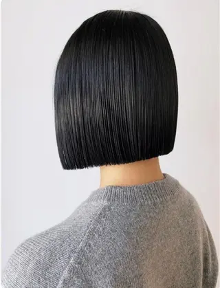 ショート 縮毛矯正×ボブ美容師 /飯田 輝のヘアスタイル