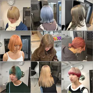 INORI|艶カラ ー|フェイスレイヤーのヘアスタイル