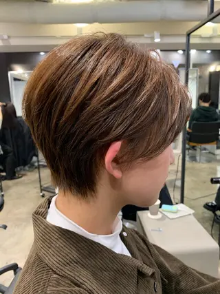 ショート 💫カットはなんでも 得意です✂️のヘアスタイル