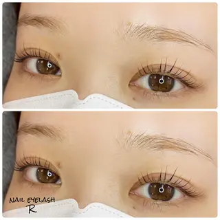 マツエク・マツパ nail eyelash R所属・モテまつげ𓇼 R𓇼のマツエク・マツパデザイン