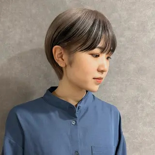ショート カラー ショートオタク ❣️Genkiのヘアスタイル