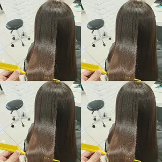 ロング 染野 匠のヘアスタイル