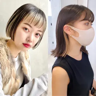 ミディアム カラー カラー系/カット特化 🟠オオタキマサシのヘアスタイル