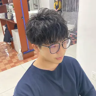 パーマ メンズ メンズパーマ/ メッシュ😎タクミのヘアスタイル