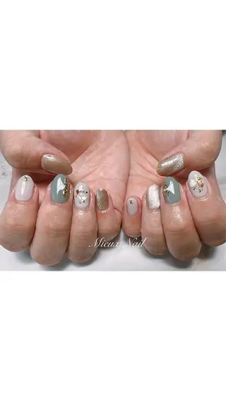 ネイル 市川 麻衣子のネイルデザイン